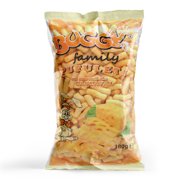 Buggy Maisgebäck Family Pufuleti Käse 180g