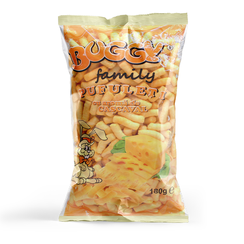 Buggy Maisgebäck Family Pufuleti Käse 180g