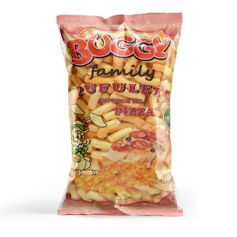 Buggy Maisgebäck Family Pufuleti Pizza 150g