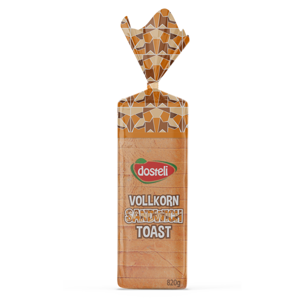 Dosteli Vollkorn Sandwich Toast 820g