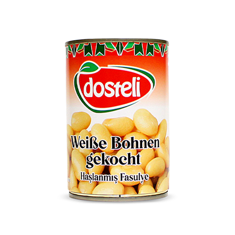Dosteli Wieße Bohnen gekocht 400g