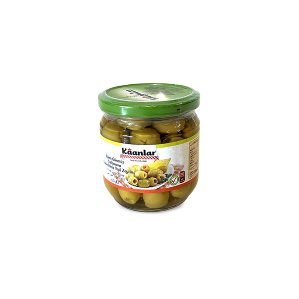 Dosteli Kaanlar Picked Islem Görmus Yesil Zeytin 200g
