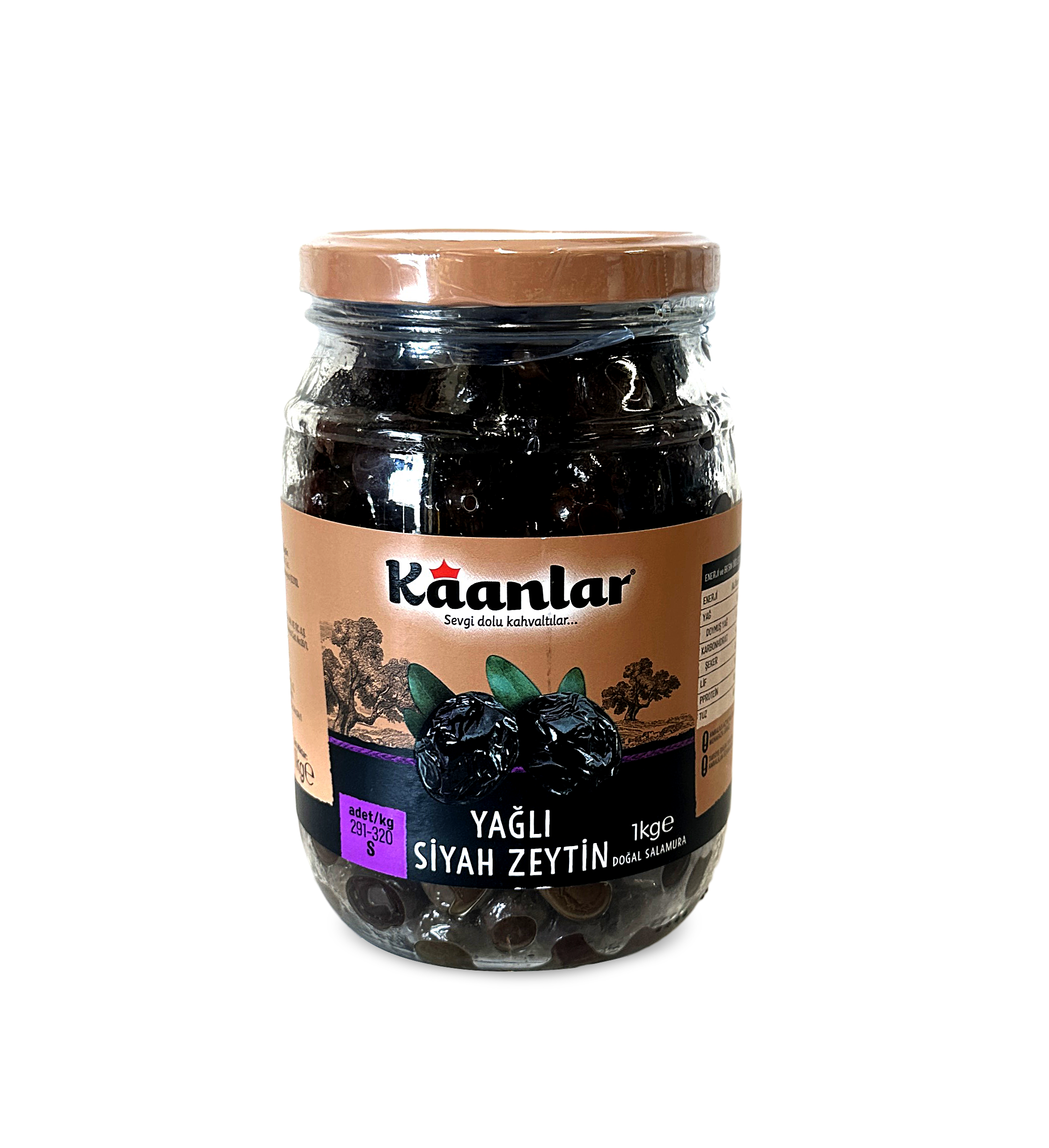 Dosteli Schwarze Oliven 1000g