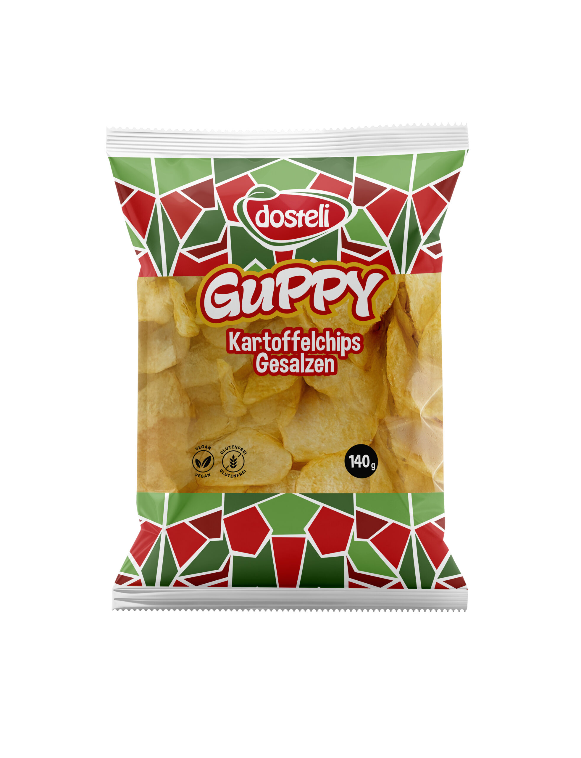 Dosteli Kartoffelchips Gesalzen 140g